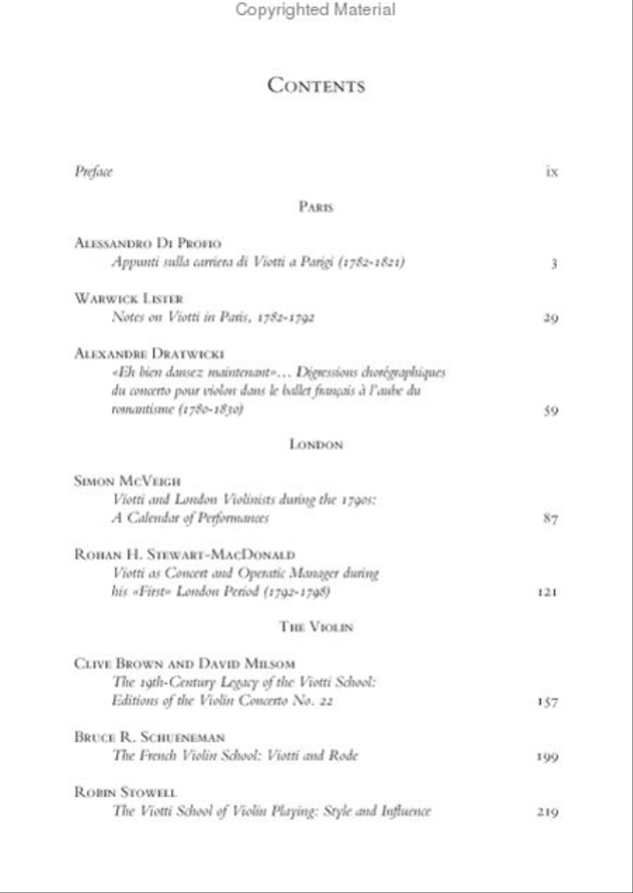 Giovanni Battista Viotti. A Composer between the Two Revolutions School and Community scores gallery preview page 2