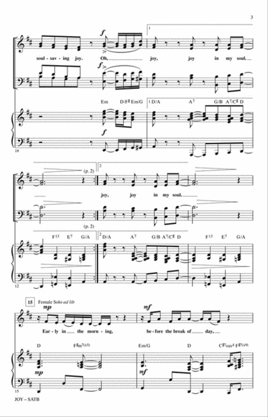 Joy Joy 4-Part scores gallery preview page 3