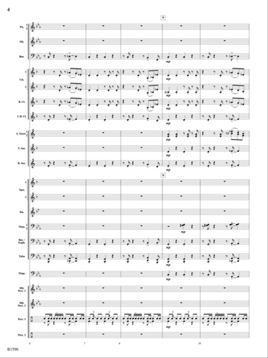 Marche Diabolique: Score Concert Band scores gallery preview page 4