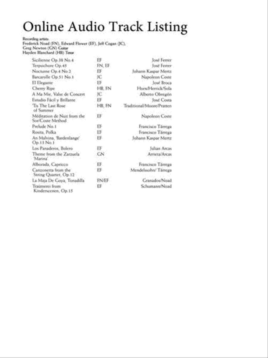 The Romantic Guitar The Romantic Guitar Acoustic Guitar scores gallery preview page 4