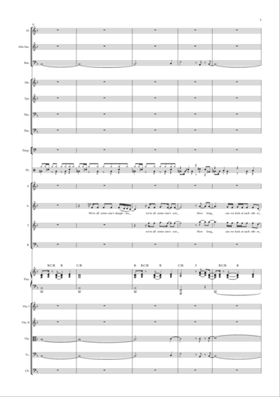 You're The Voice Full Orchestra scores gallery preview page 3