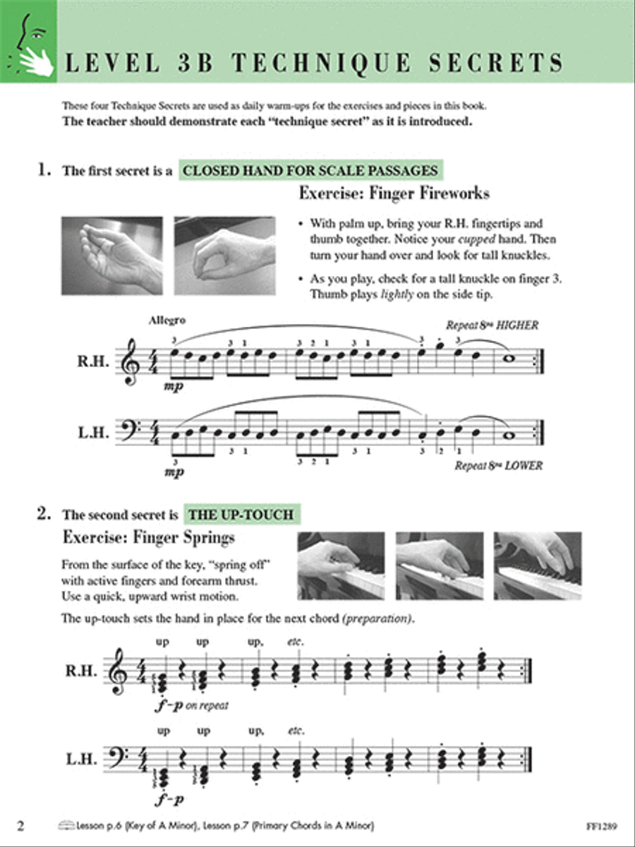 Level 3B – Technique & Artistry Book – 2nd Edition Piano Method scores gallery preview page 3