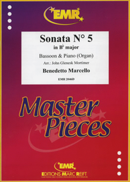 Sonata No. 5 in Bb Major image number null