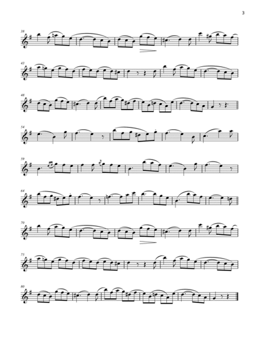 Troubadour (from Six pièces faciles) (Grade 5 List A3 from the ABRSM Clarinet syllabus from 2022)