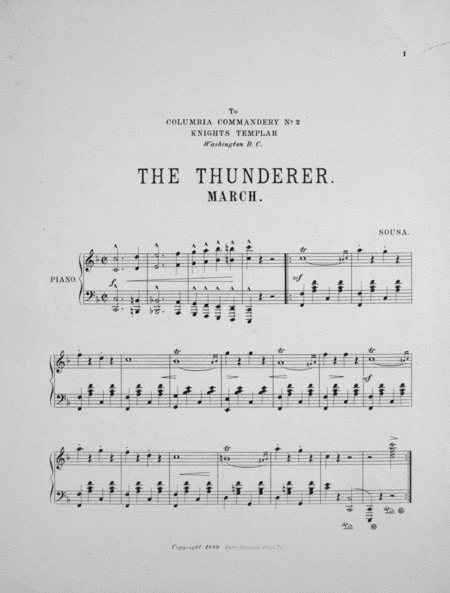 The Thunderer March