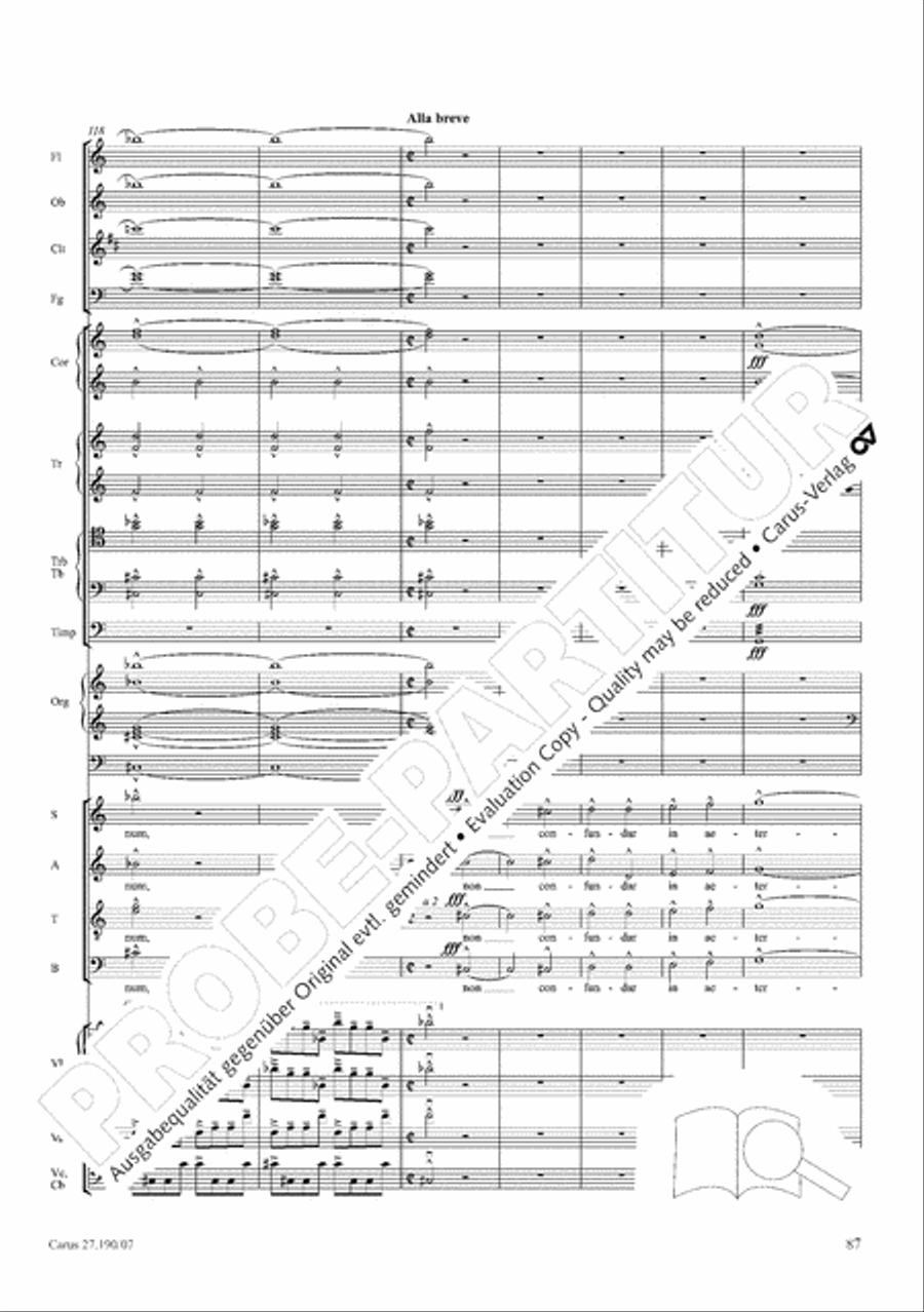 Te Deum 4-Part scores gallery preview page 95