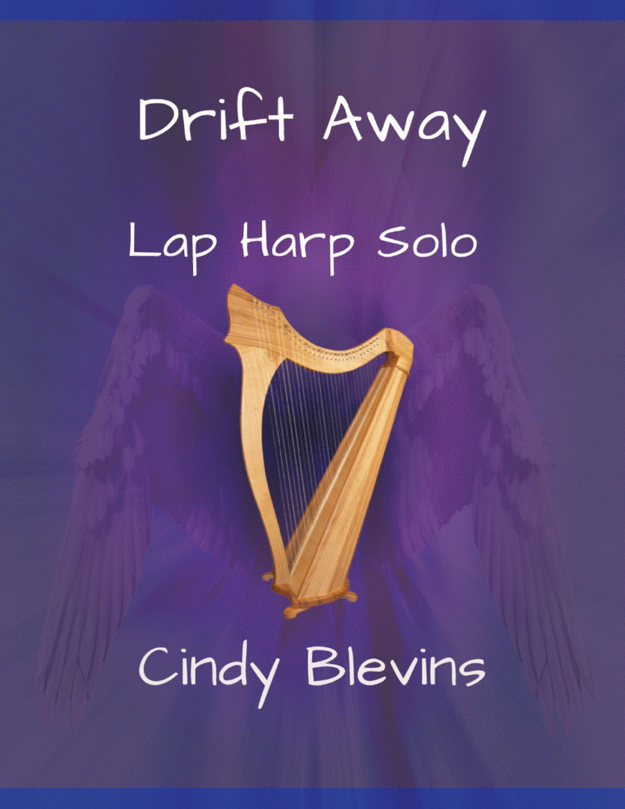 Drift Away, original solo for Lap Harp Lap Harp scores gallery preview page 1