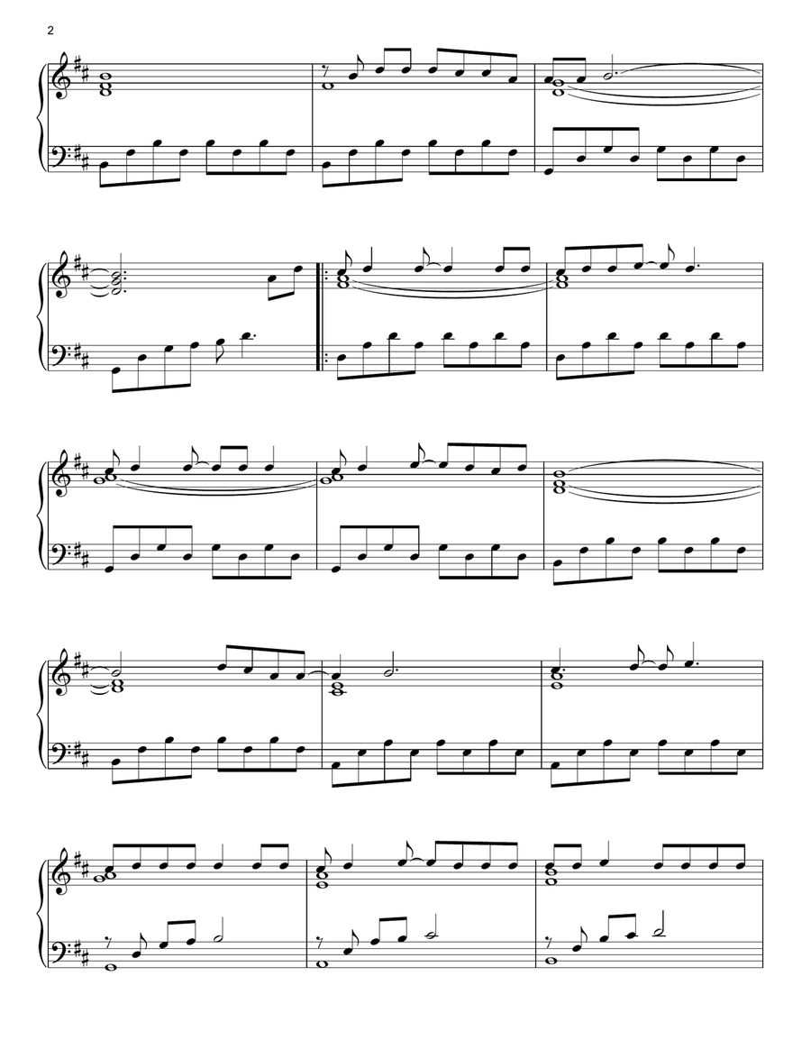 Love Story Piano Solo scores gallery preview page 2
