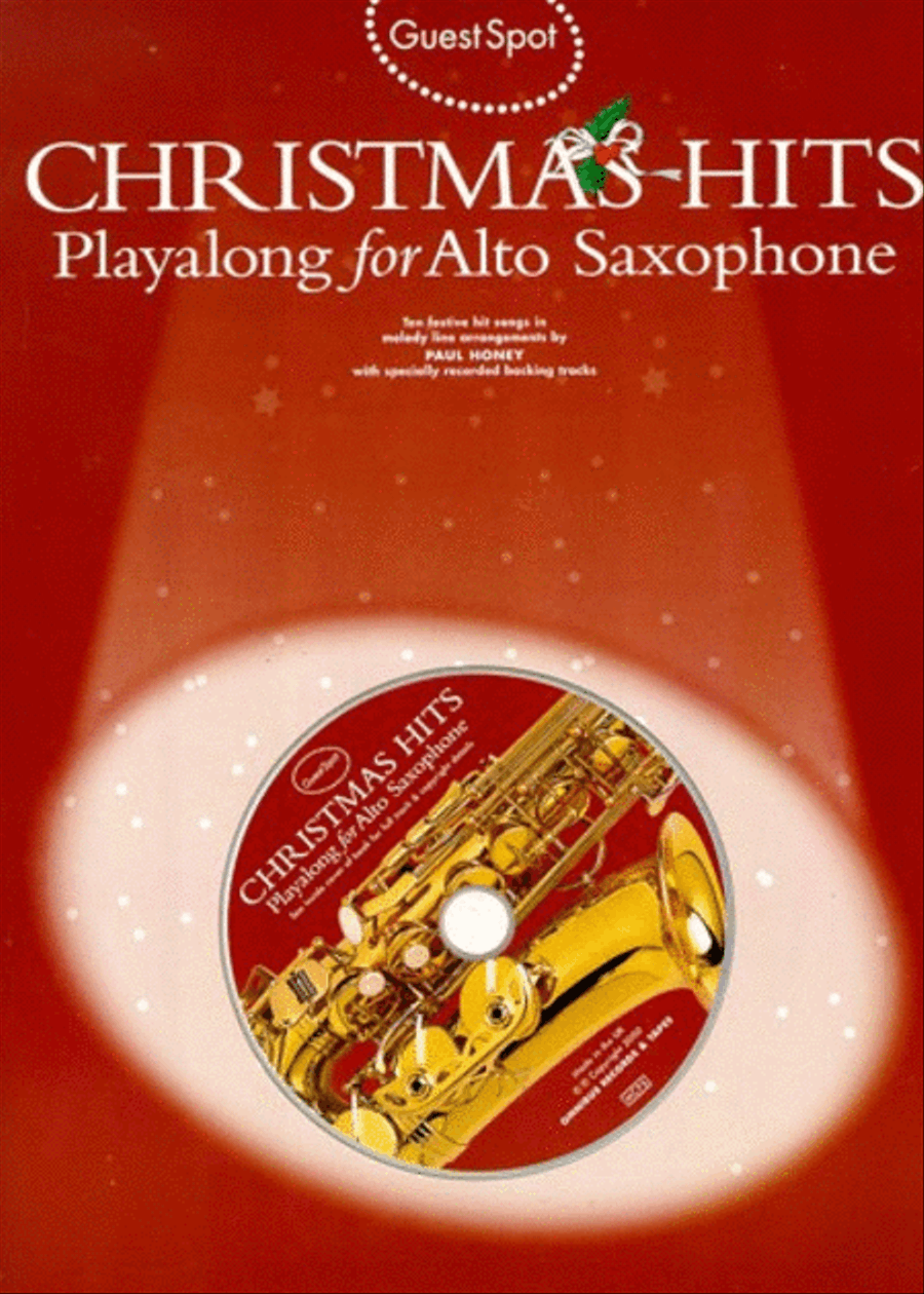 Guest Spot - Christmas Hits Alto Saxophone scores gallery preview page 1