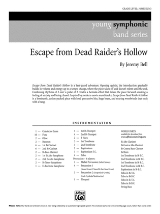 Book cover for Escape from Dead Raider's Hollow: Score