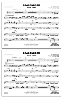 Dragonborn (Skyrim Theme) (arr. Will Rapp & Paul Murtha) - Bells/Xylophone