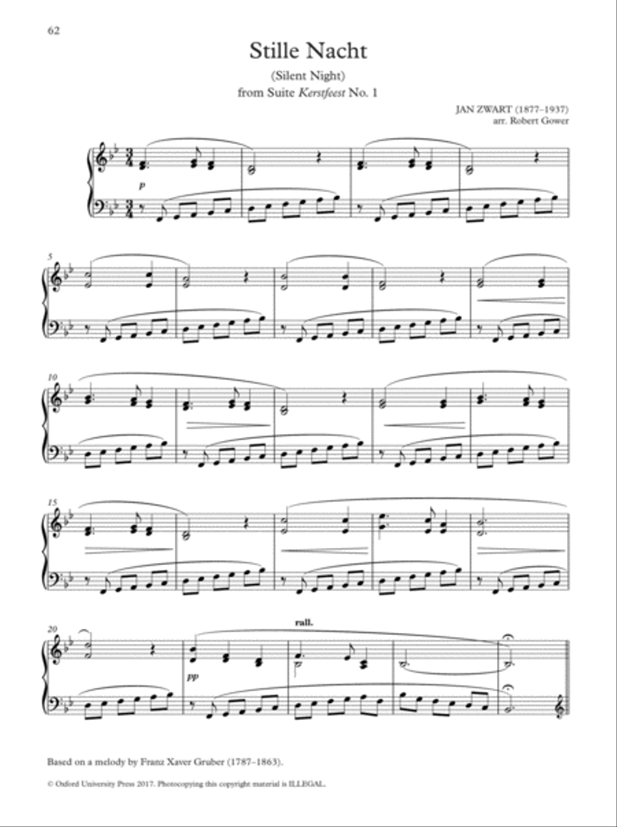 Oxford Book of Christmas Organ Music for Manuals Organ Solo scores gallery preview page 10