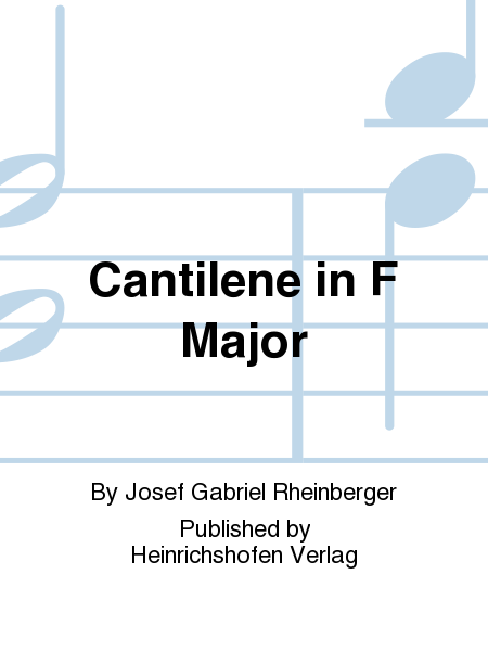 Cantilena in F Major Op. 148 No. 2