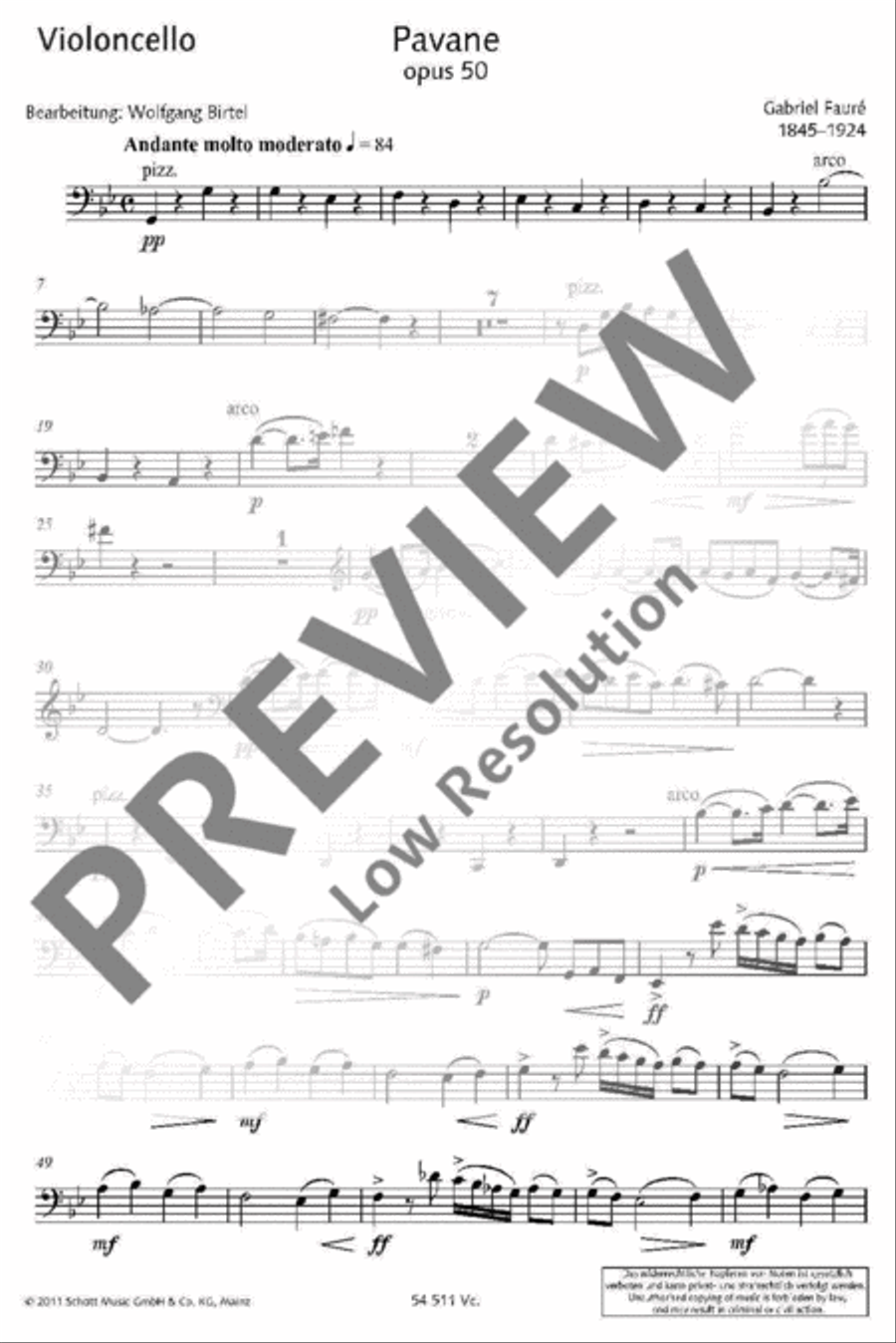 Pavane Piano Trio scores gallery preview page 13