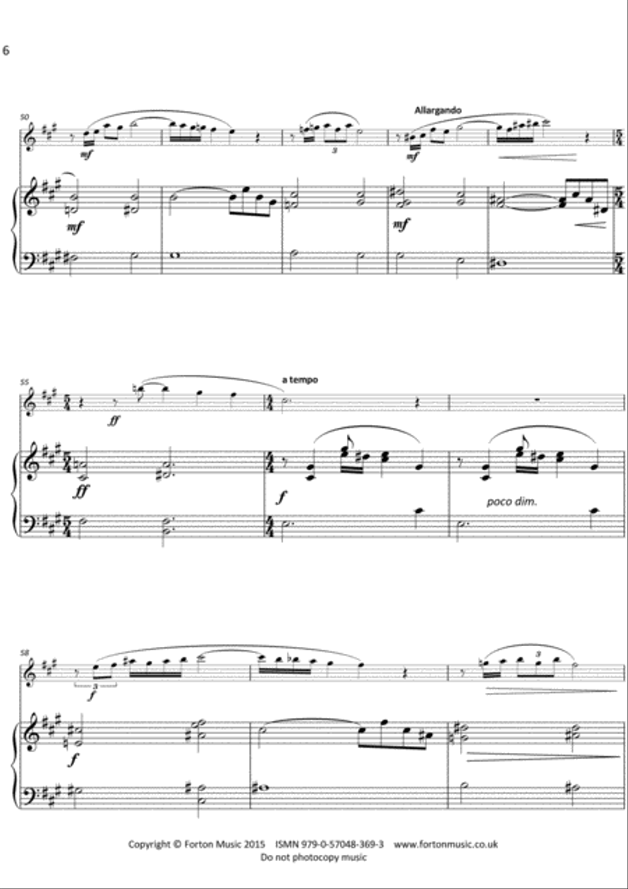 Nocturne Oboe scores gallery preview page 6