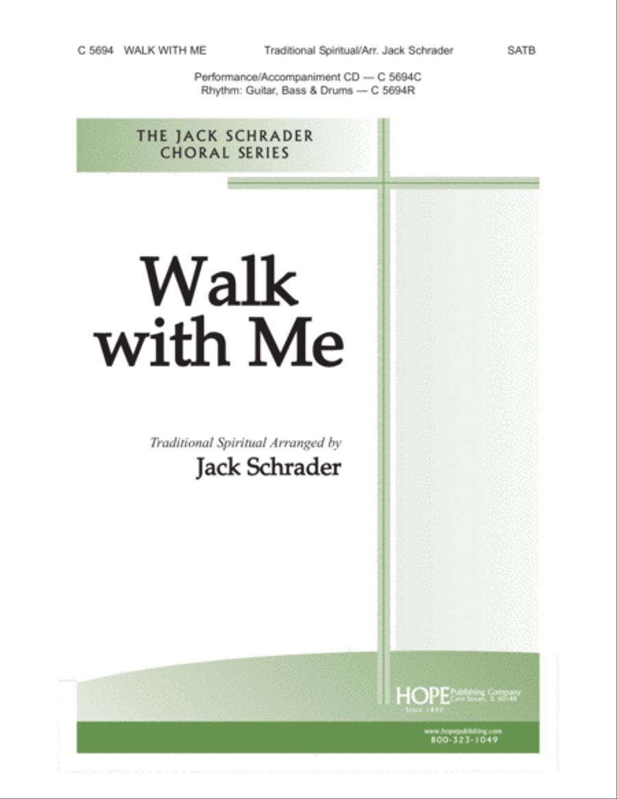 Walk with Me Walk with Me 4-Part scores gallery preview page 1