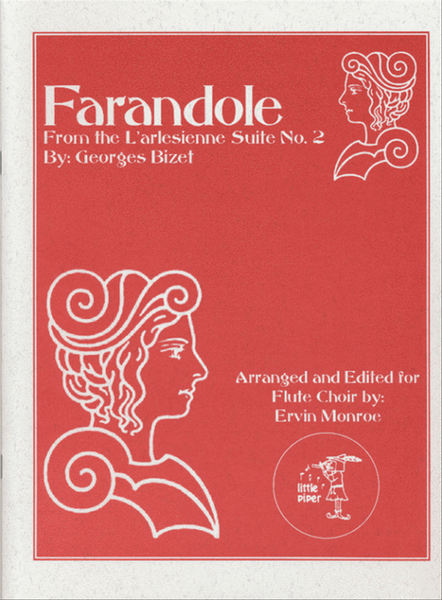 Farandole from the L'arlesienne Suite No. 2 Flute Choir scores gallery preview page 1