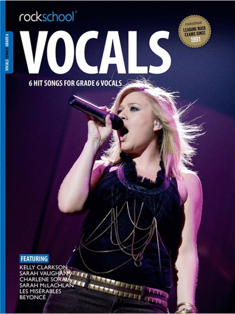 Rockschool: Vocals Grade 6 - Female (2014) Voice scores gallery preview page 1