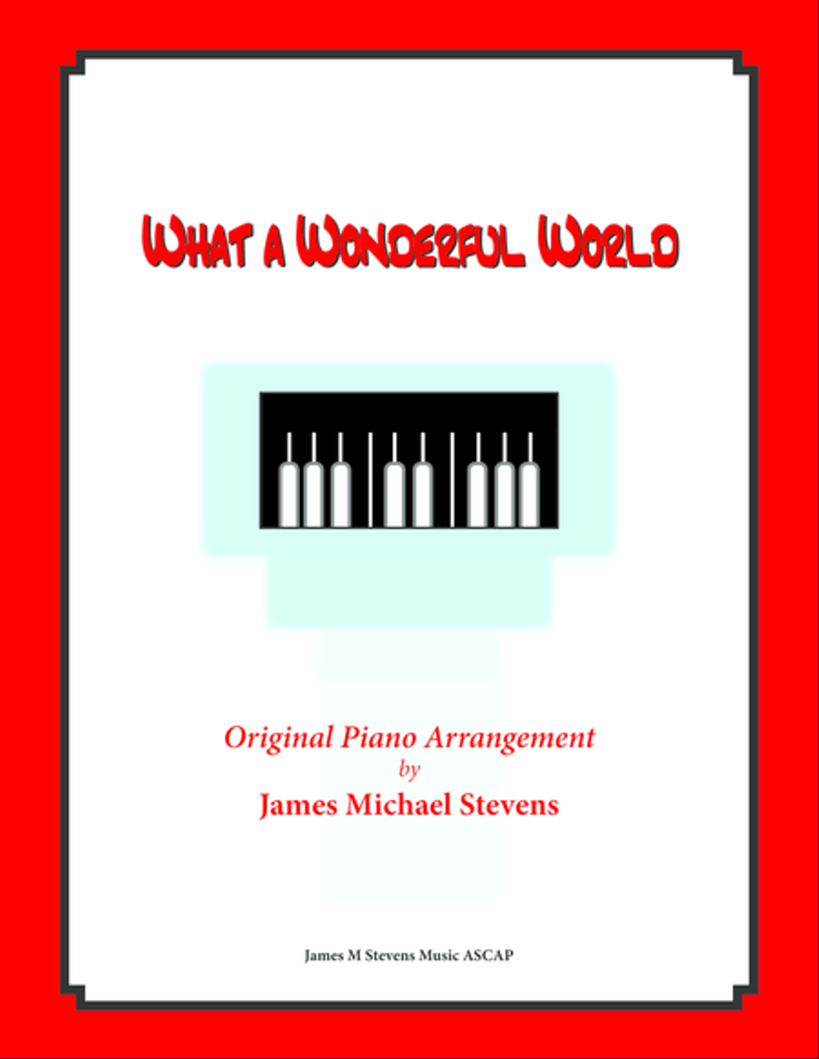 Book cover for What A Wonderful World