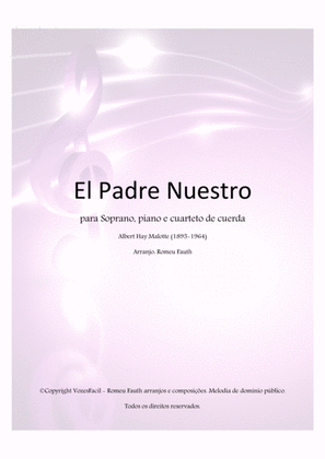 El Padre Nuestro (score and parts)