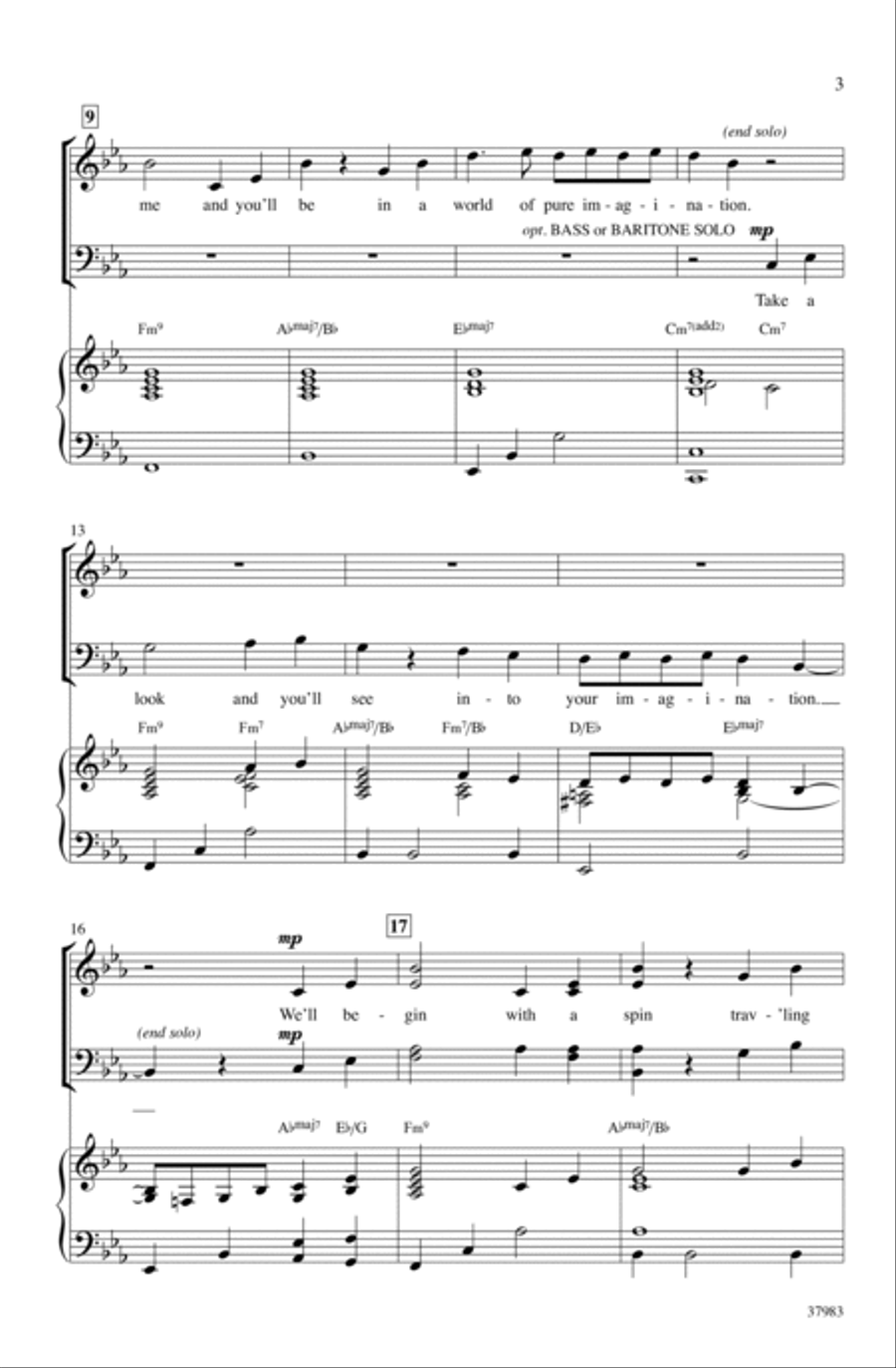 Pure Imagination - SoundTrax CD (CD only) Choir scores gallery preview page 3