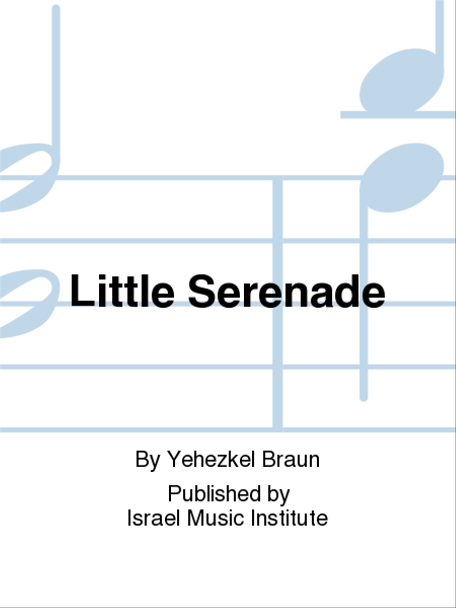 Little Serenade Piano scores gallery preview page 1
