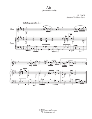 Book cover for Air (Flute-Piano)