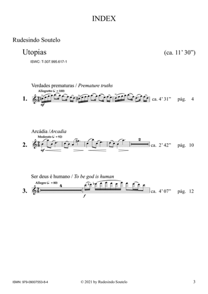 Utopias (Flute & Piano) image number null