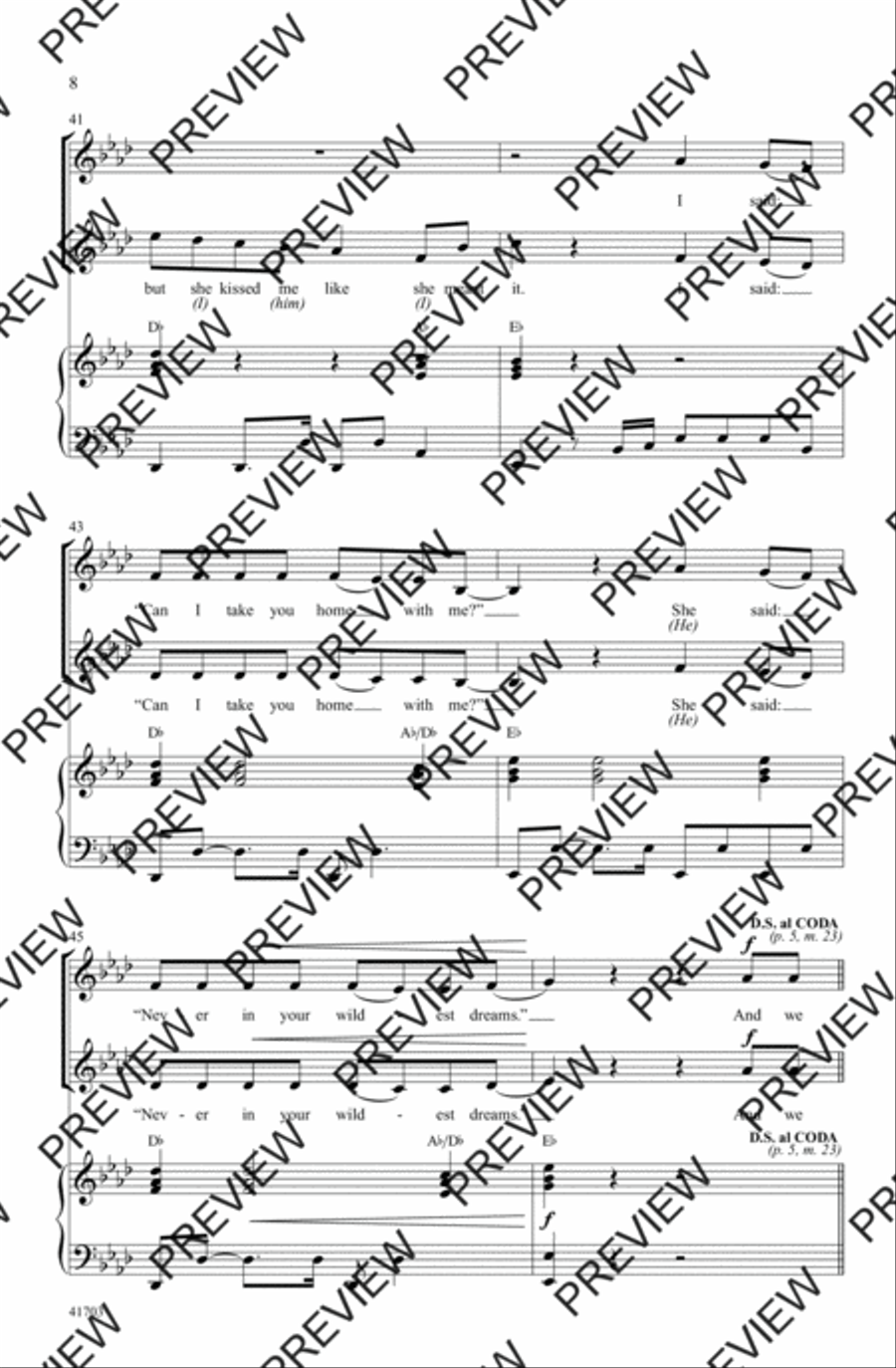 Best Song Ever Best Song Ever 2-Part scores gallery preview page 8