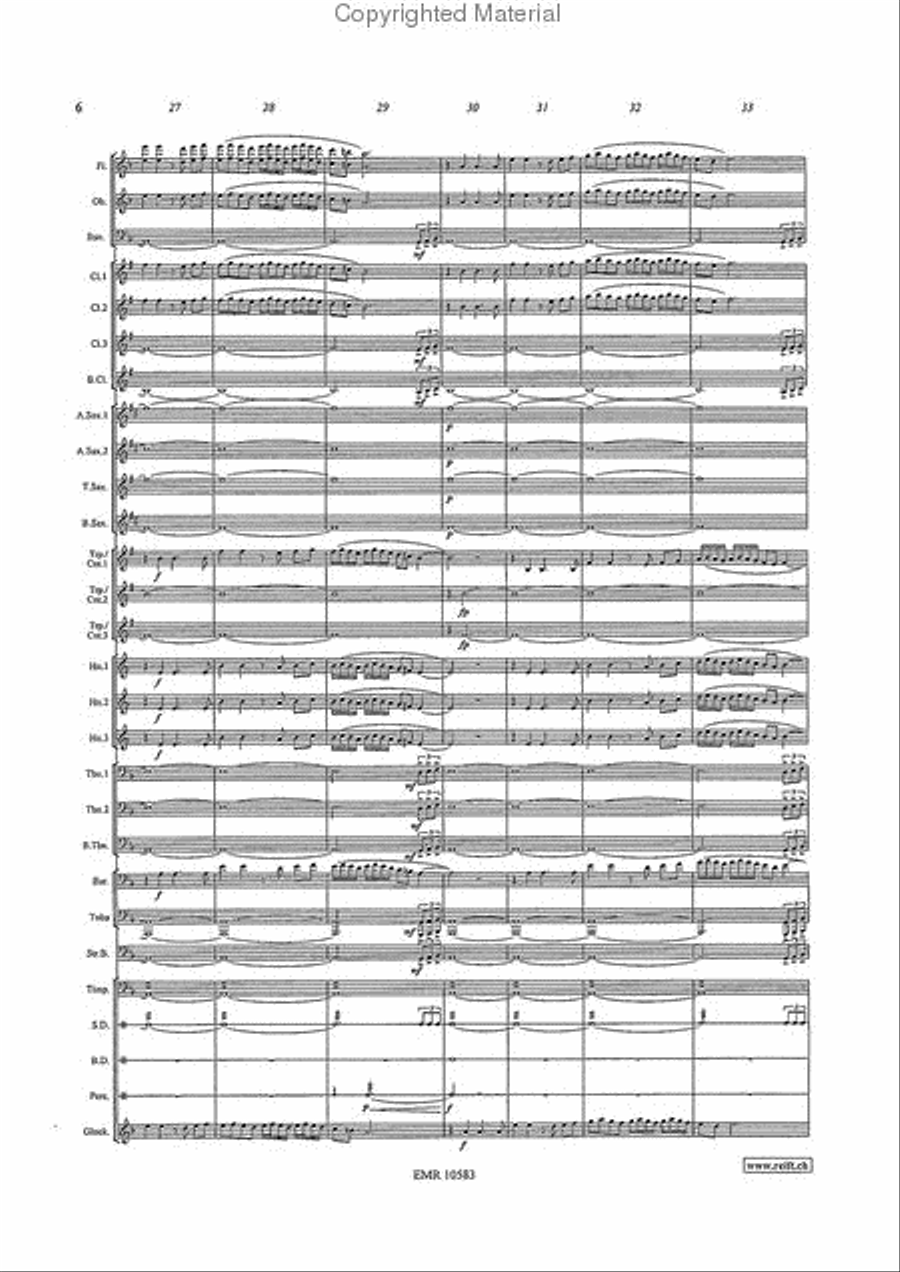 Sodom And Gomorrah Sodom And Gomorrah Concert Band scores gallery preview page 6
