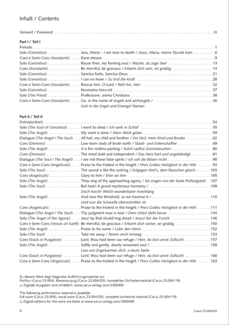 The Dream of Gerontius Divisi scores gallery preview page 3