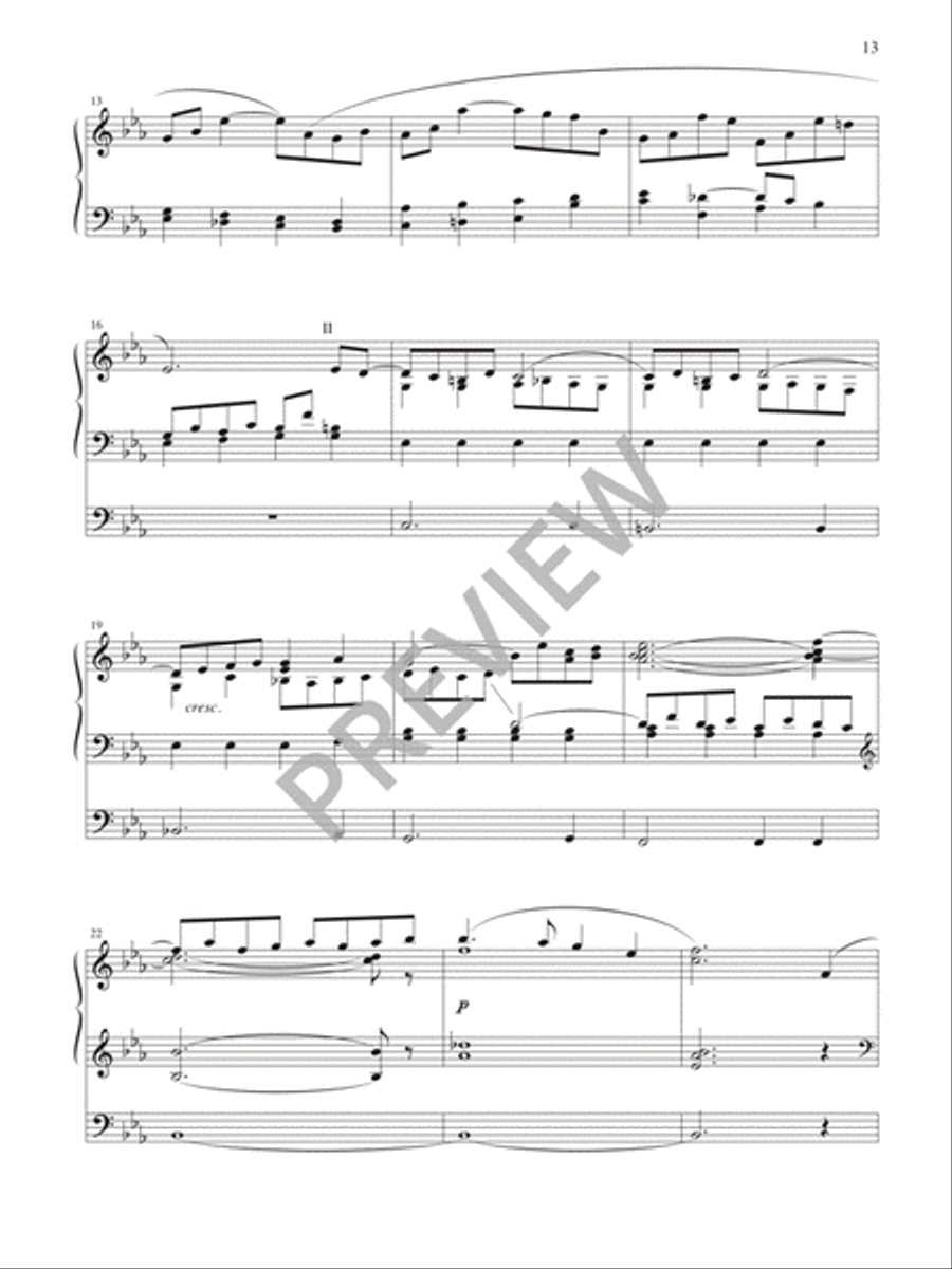 Gathered to Worship - Volume 3 Hymn Anthems scores gallery preview page 15