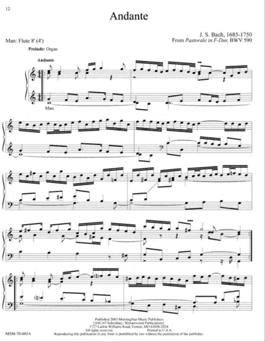 Savior of the Nations, Come Savior of the Nations, Come 4-Part scores gallery preview page 6