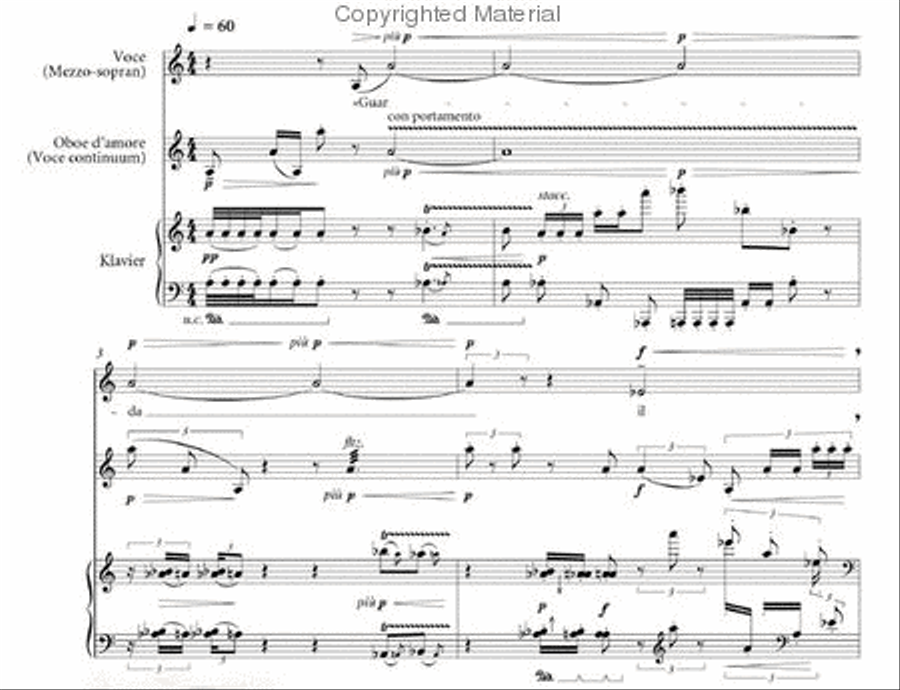 Due sentenze Mezzo-Soprano Voice scores gallery preview page 2