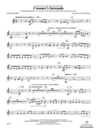 Crooner’s Serenade: 3rd B-flat Trumpet