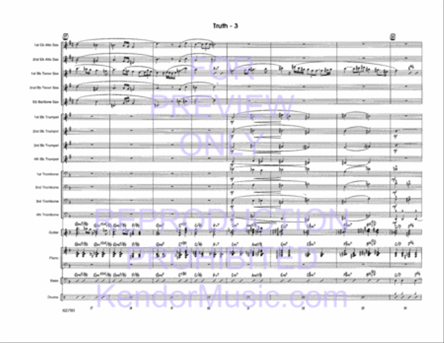 Truth Truth Jazz Ensemble scores gallery preview page 4