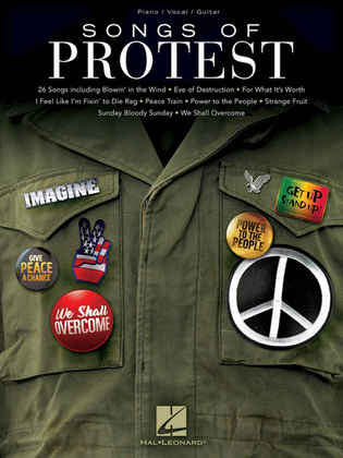 Book cover for Songs of Protest