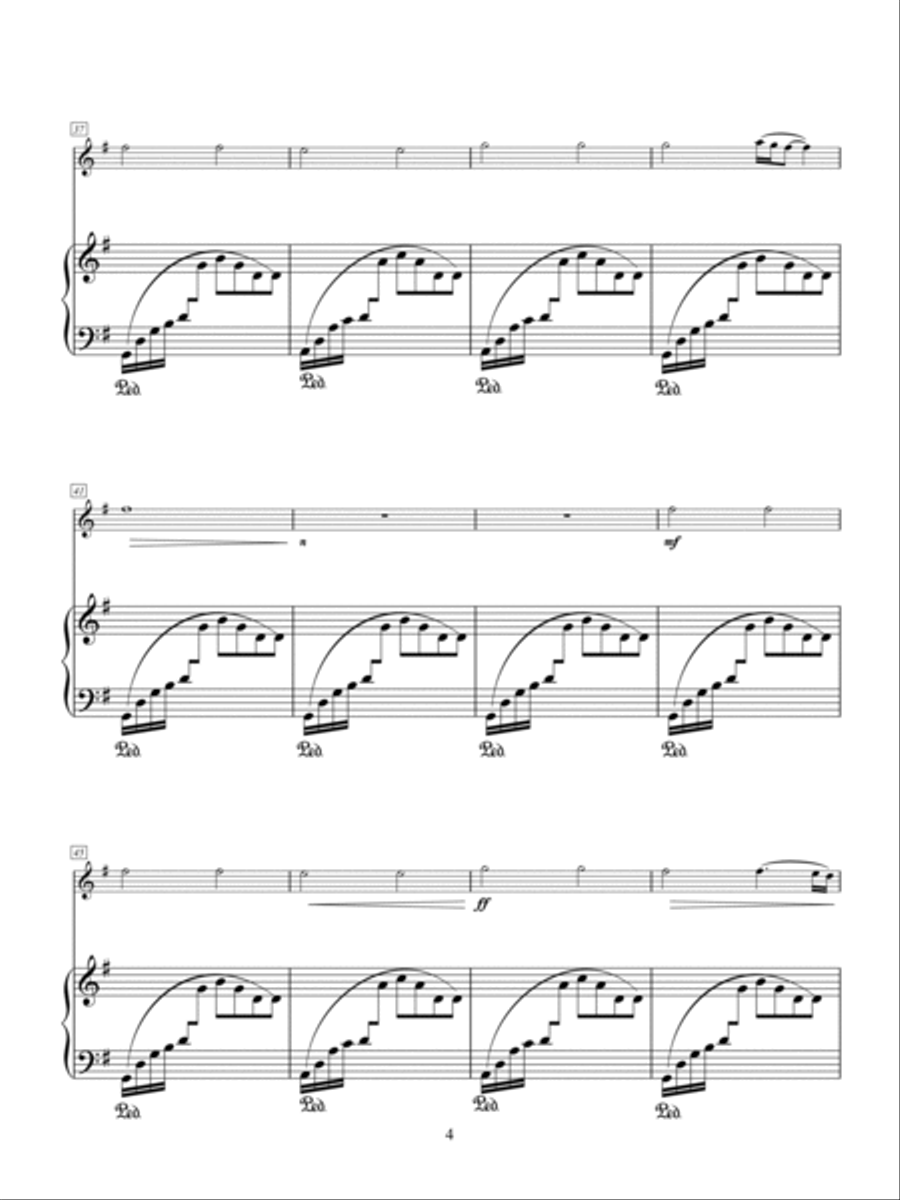 The Cicada's Repose Violin Solo scores gallery preview page 6