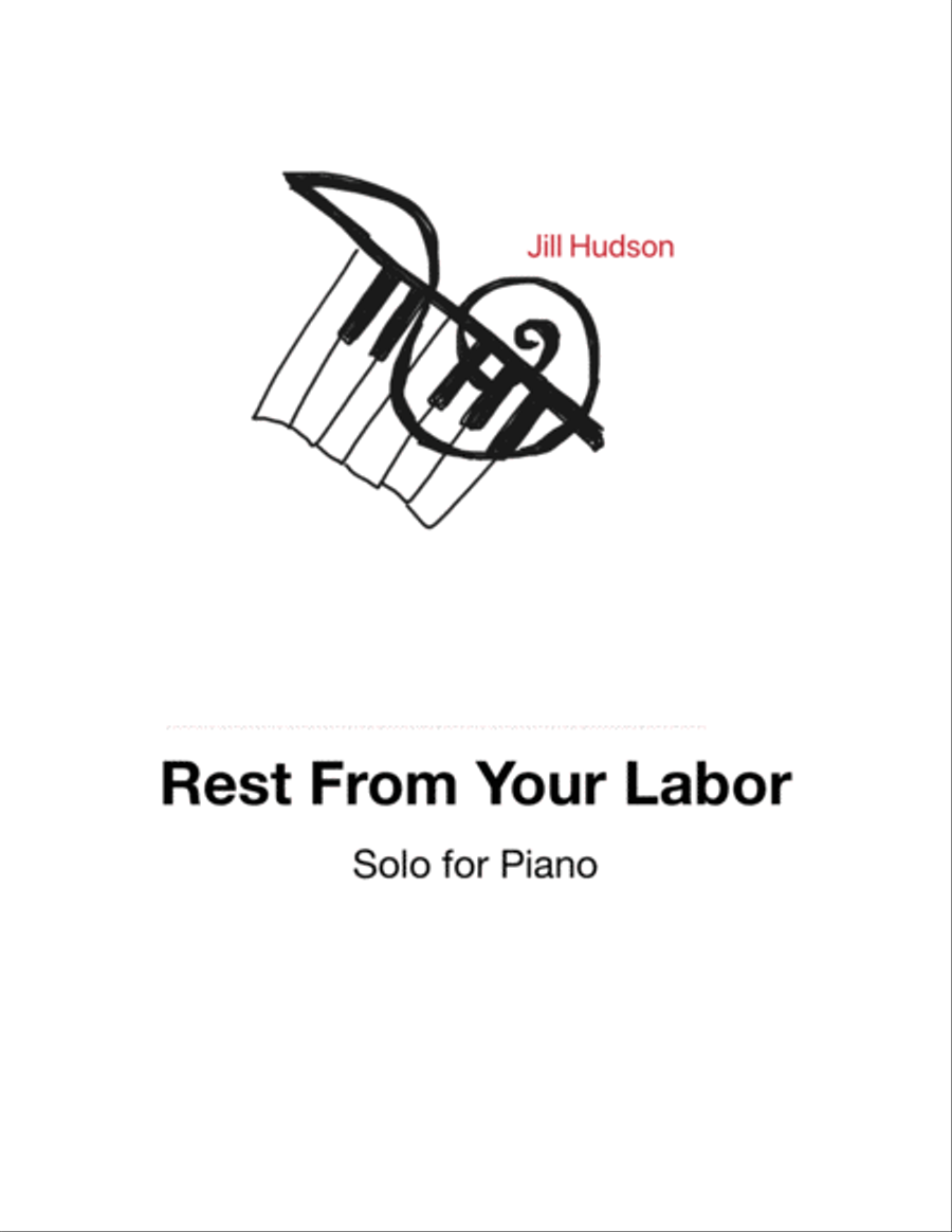 Rest From Your Labor Piano Solo scores gallery preview page 1