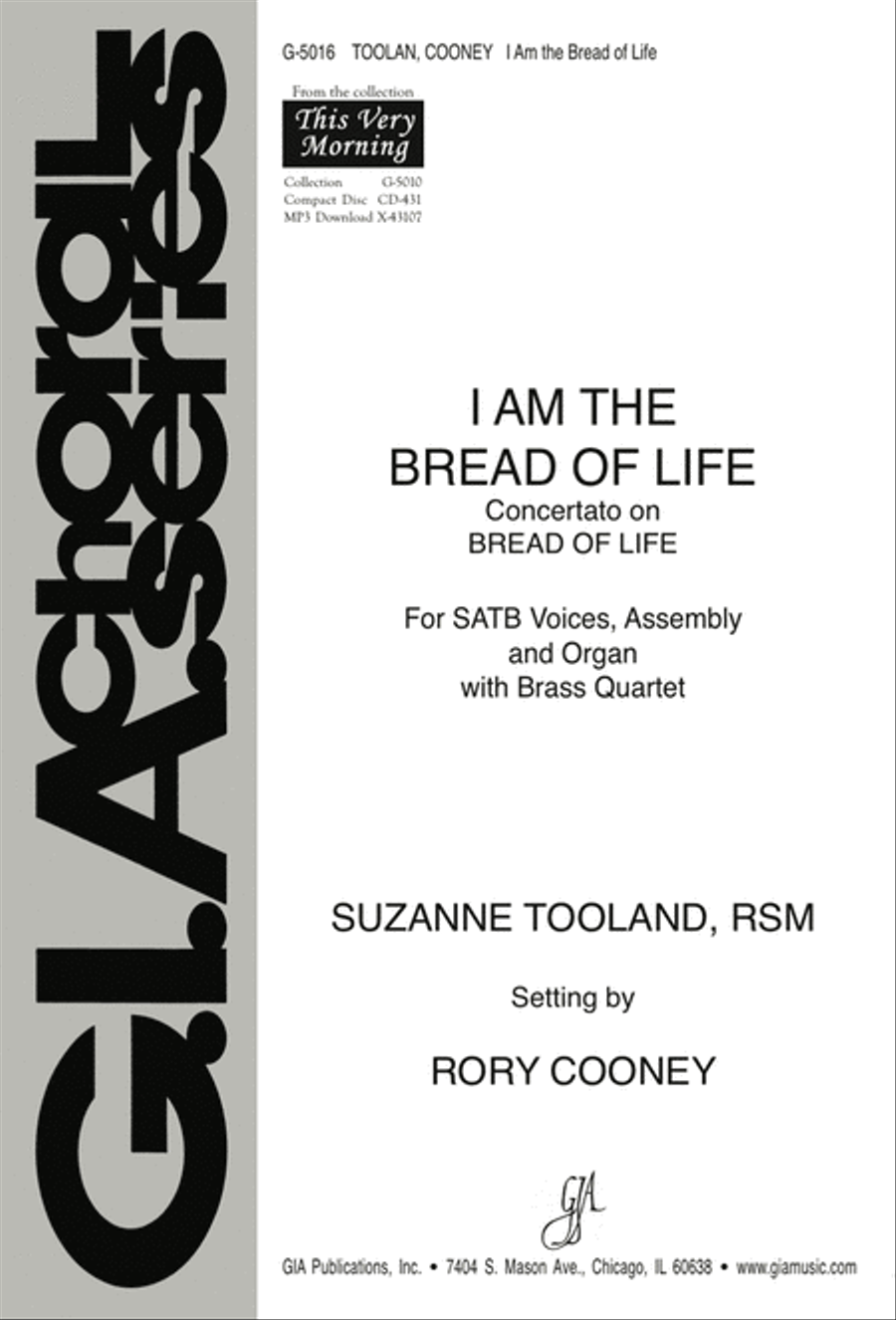 I Am the Bread of Life I Am the Bread of Life 4-Part scores gallery preview page 1