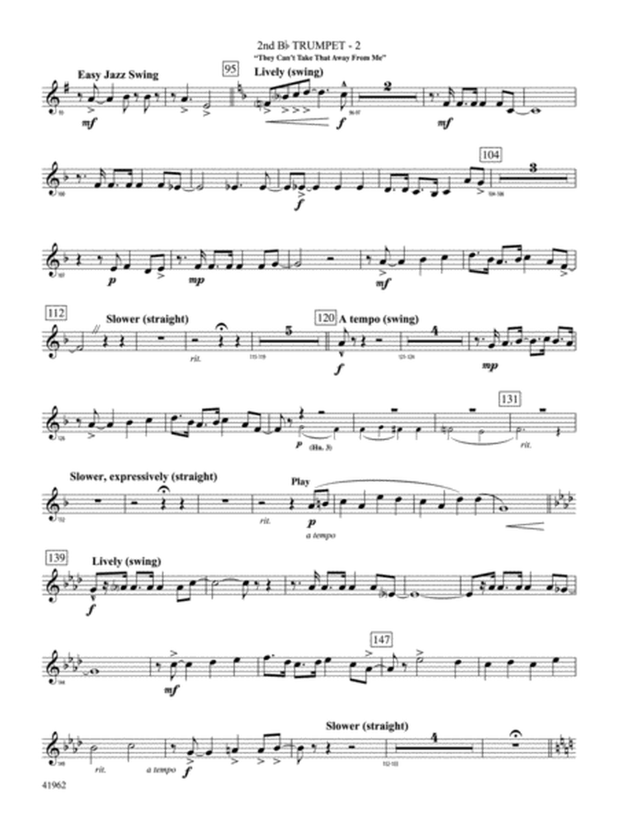 A Gershwin Tribute to Love: 2nd B-flat Trumpet