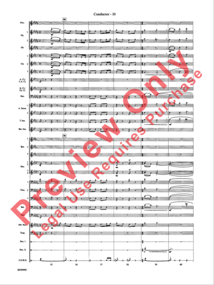 I'm Seventeen Come Sunday Concert Band scores gallery preview page 13