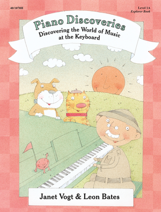 Book cover for Piano Discoveries Series - Level 1A
