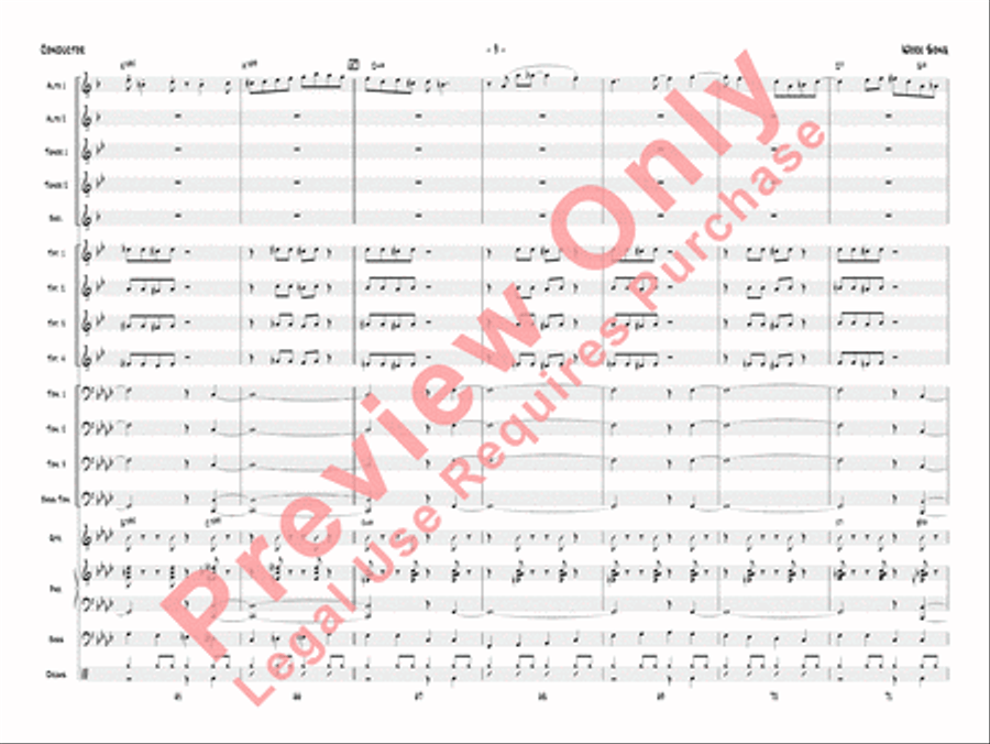 Work Song Jazz Ensemble scores gallery preview page 12