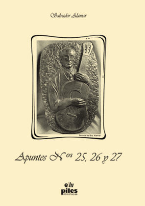 Book cover for Apuntes No. 25, 26 Y 27