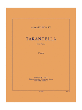 Book cover for Tarantella (1'20'') Pour Piano (cycle 1)