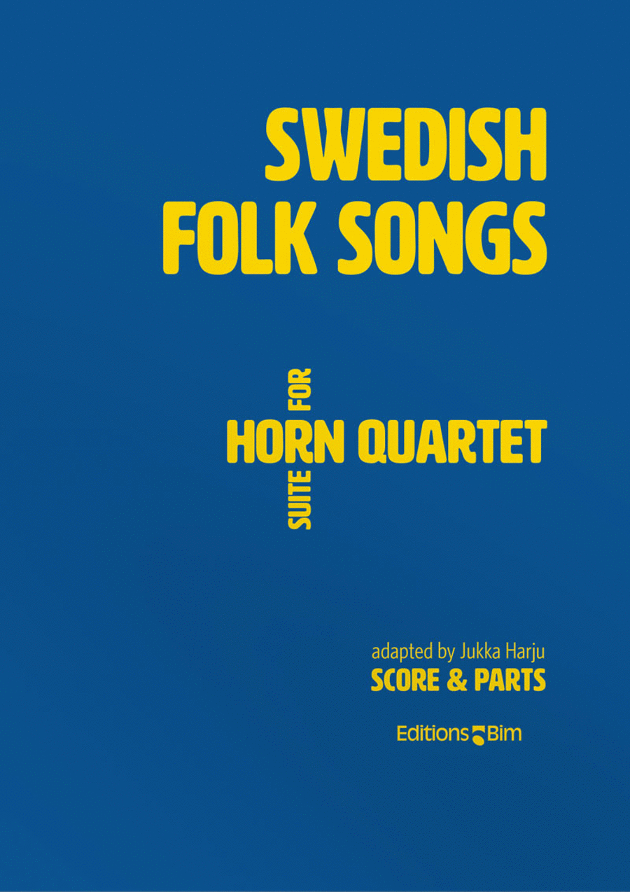 Swedish Folk Songs Horn scores gallery preview page 1