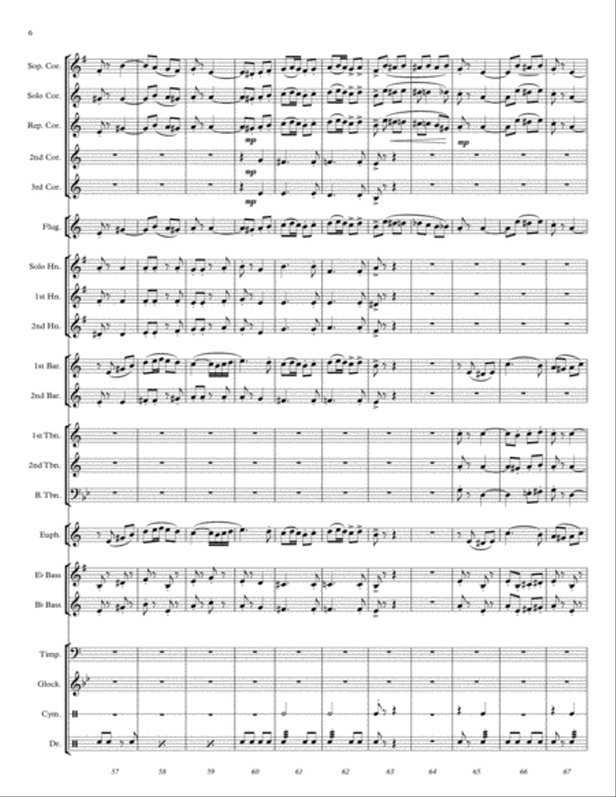The Midwesterner Brass Band scores gallery preview page 7