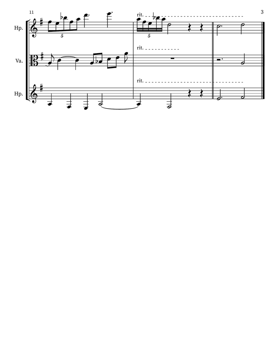 Children's Musing 42 Small Ensemble scores gallery preview page 3