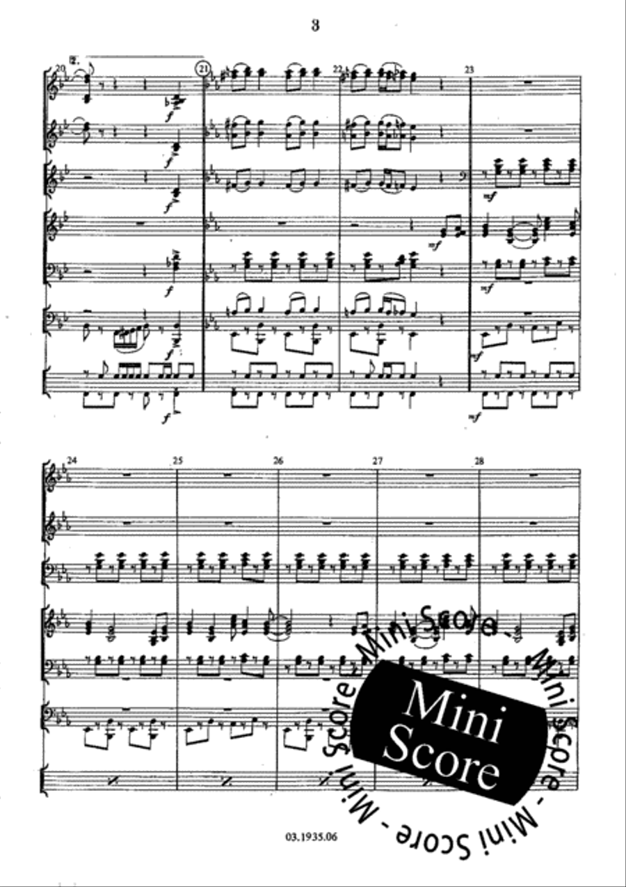 From Holland with Love Concert Band scores gallery preview page 7